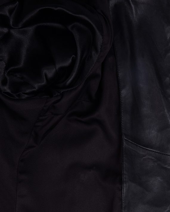 Black-Corbani-Womens-Asymmetrical-Zip-Biker-Leather-Jacket-Inside