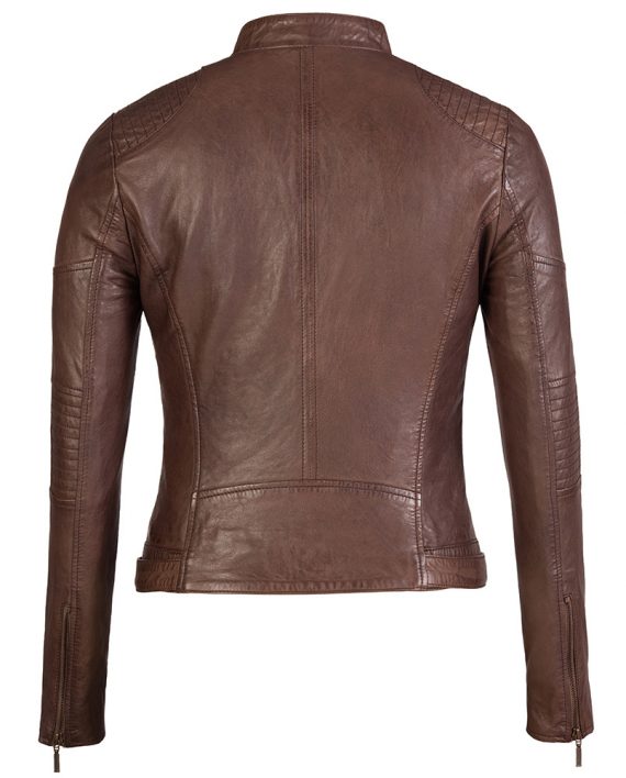 Brown-Corbani-Asymmetrical-Scuba-Leather-Jacket-With-Quilt-Back