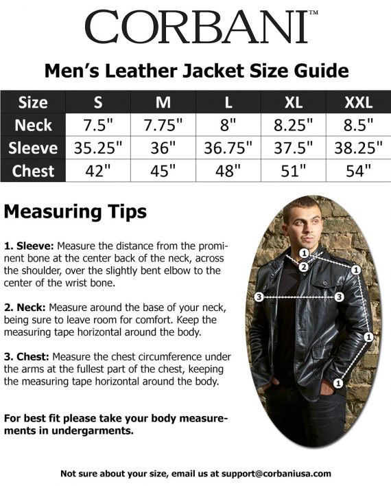 amazon-corbani-mens-size-guide